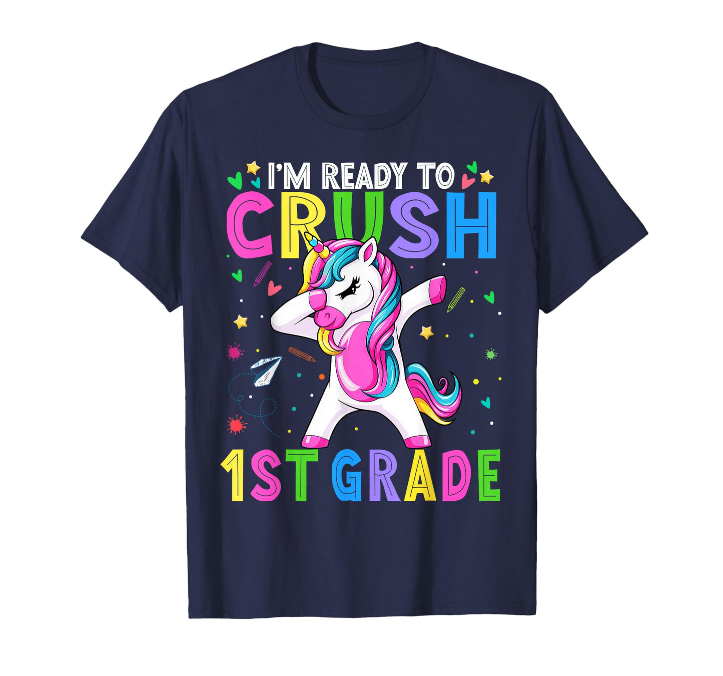 I'm Ready For First Grade Back To School 1st Grade Girls T-Shirt
