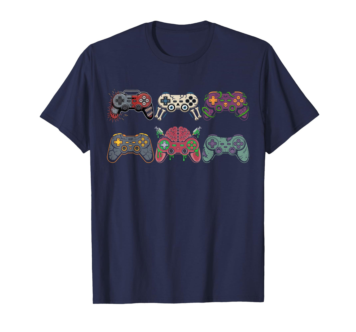 Spooky Gamer Halloween Gaming Controller Gamer Boys Girls T-Shirt