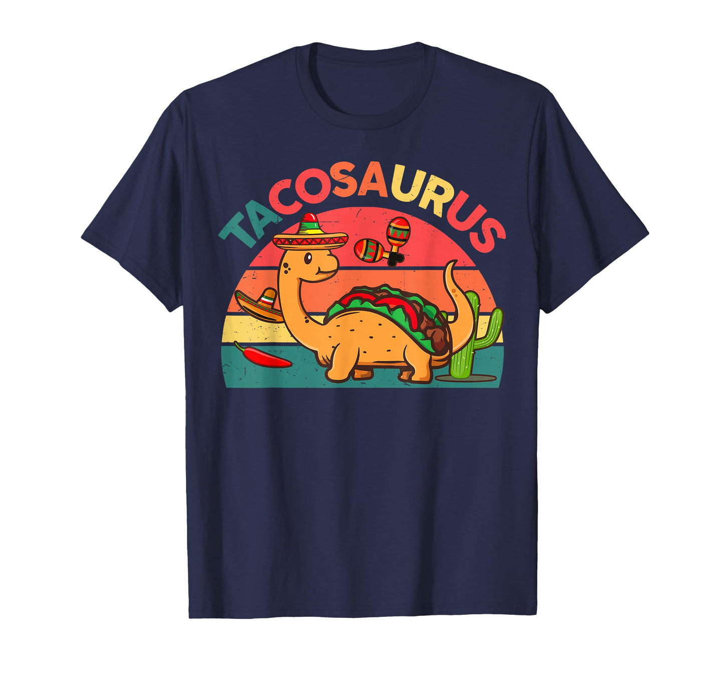Kids Tacosaurus Dinosaur Taco Cinco Mayo Mexican Boy Toddler T-Shirt