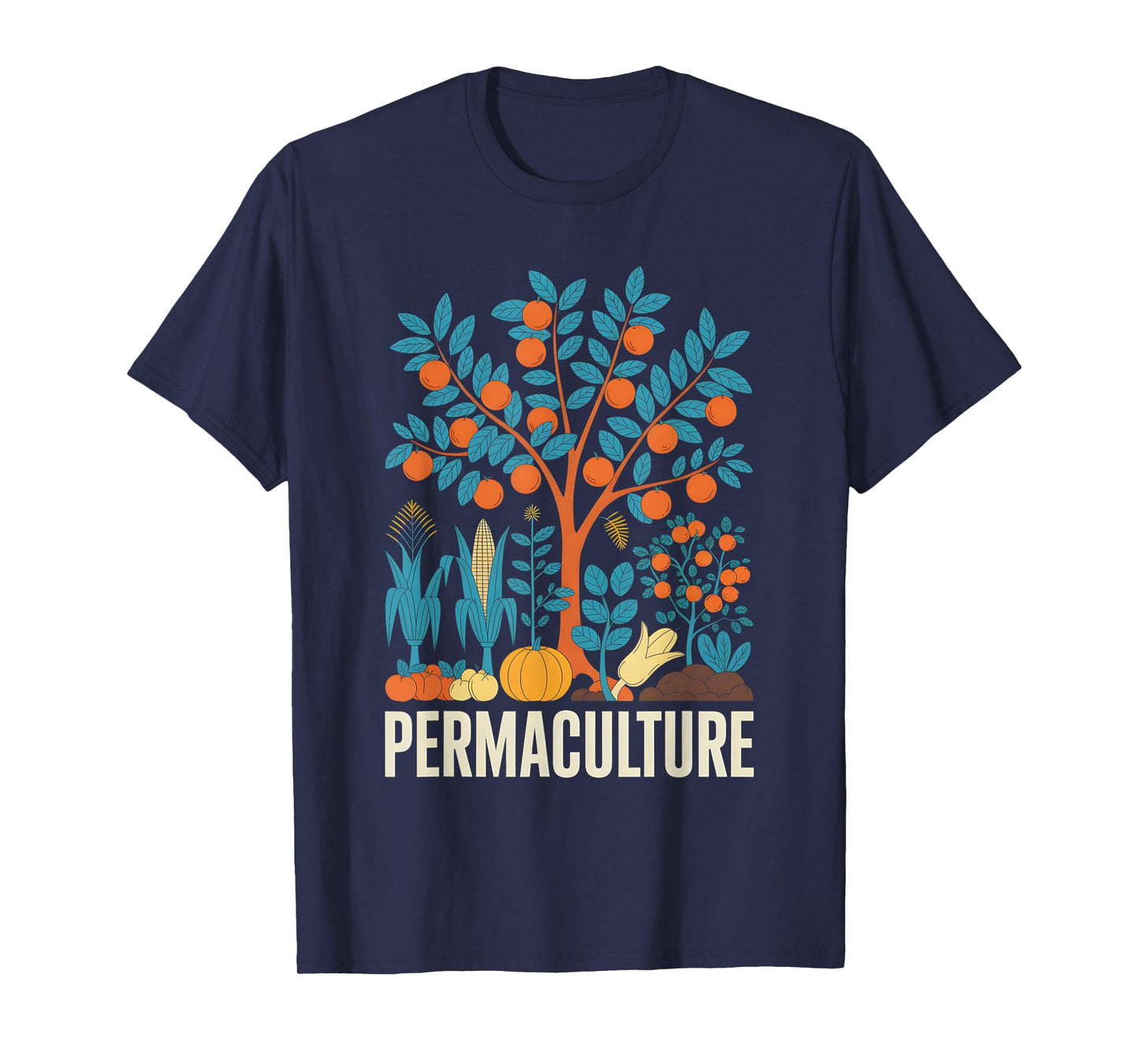 Permaculture Abundance Food Forest Nature Grower T-Shirt
