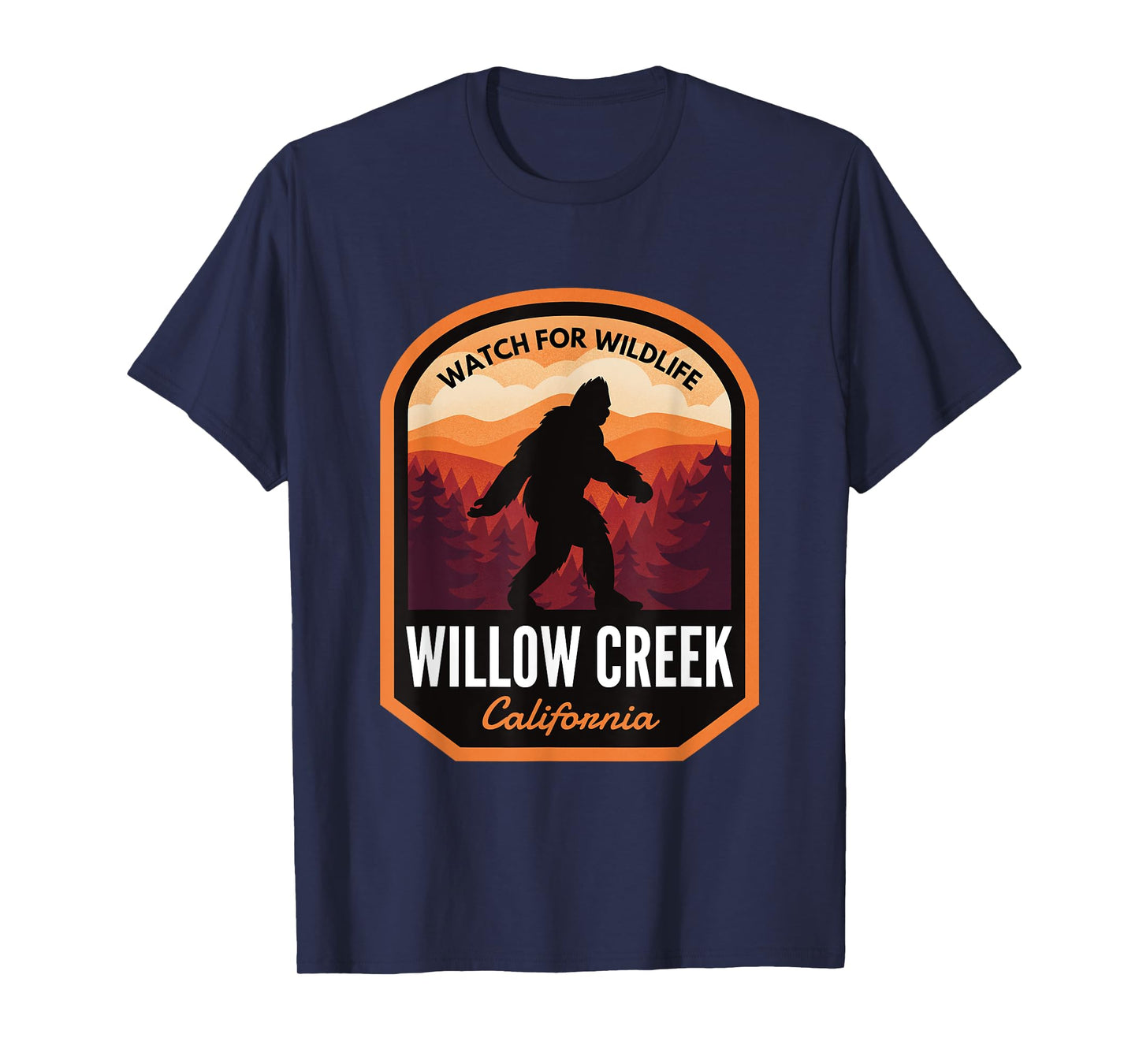 Willow Creek California Bigfoot T-Shirt