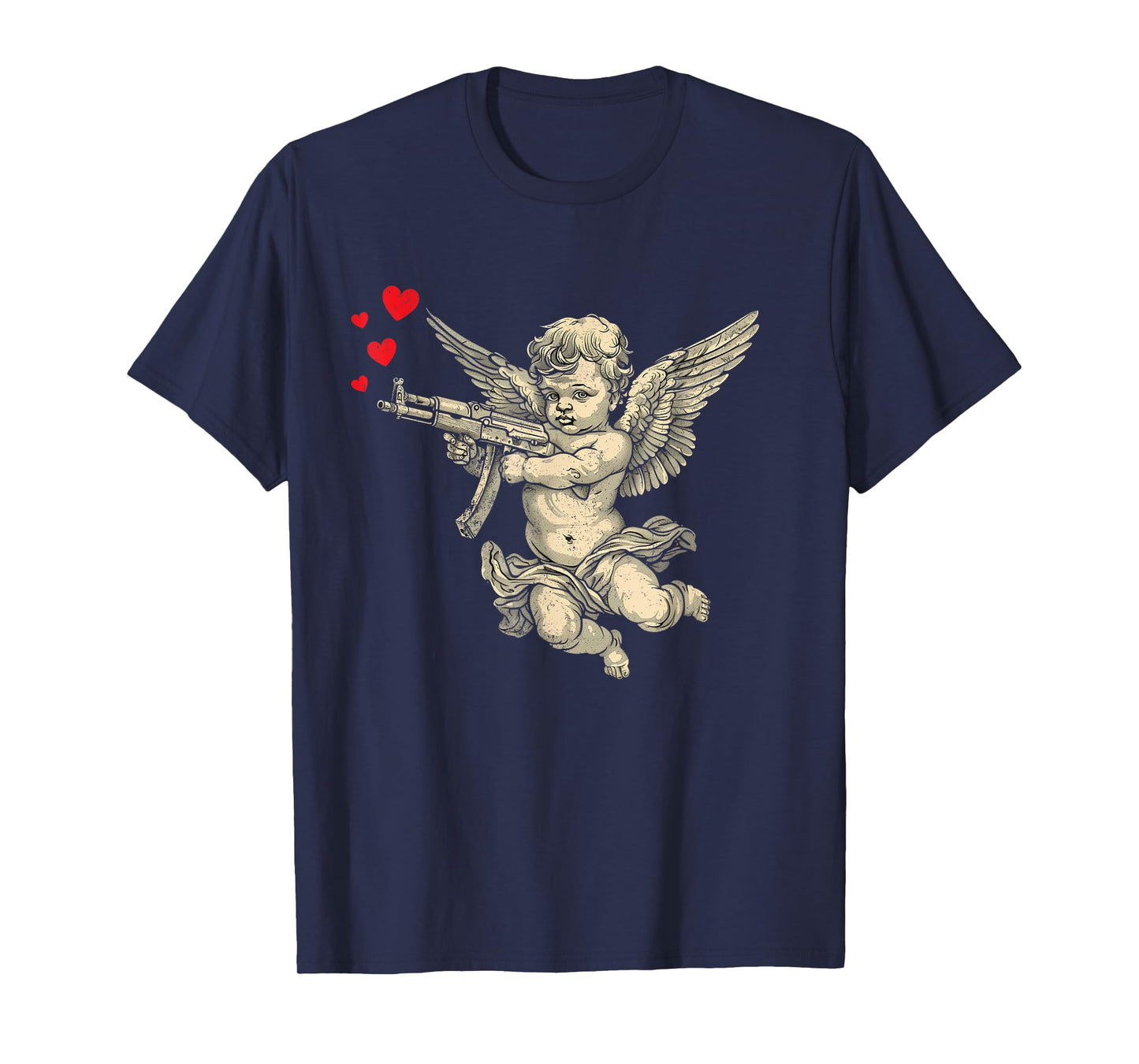 Cherub Angel Cupid Vintage Aesthetic Sarcastic Valentines T-Shirt