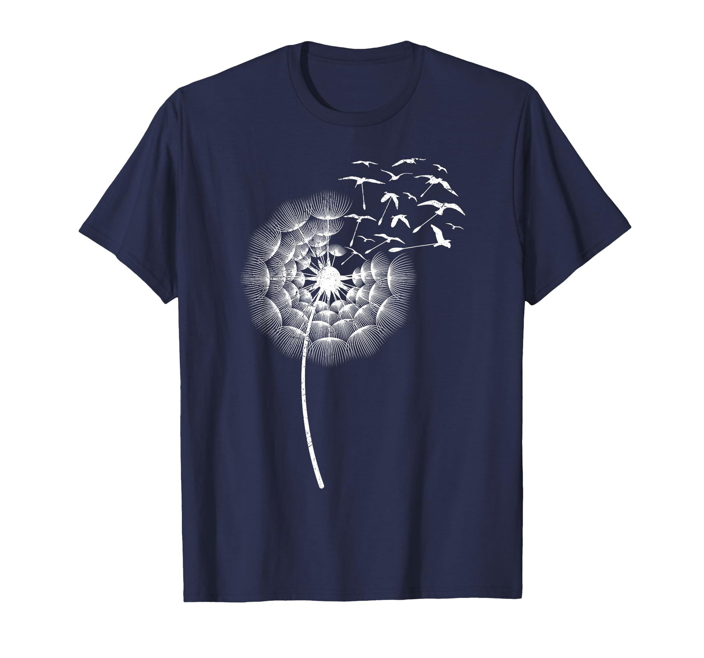 Dandelions Dove of Peace Bird lover Dandelion Birds T-Shirt