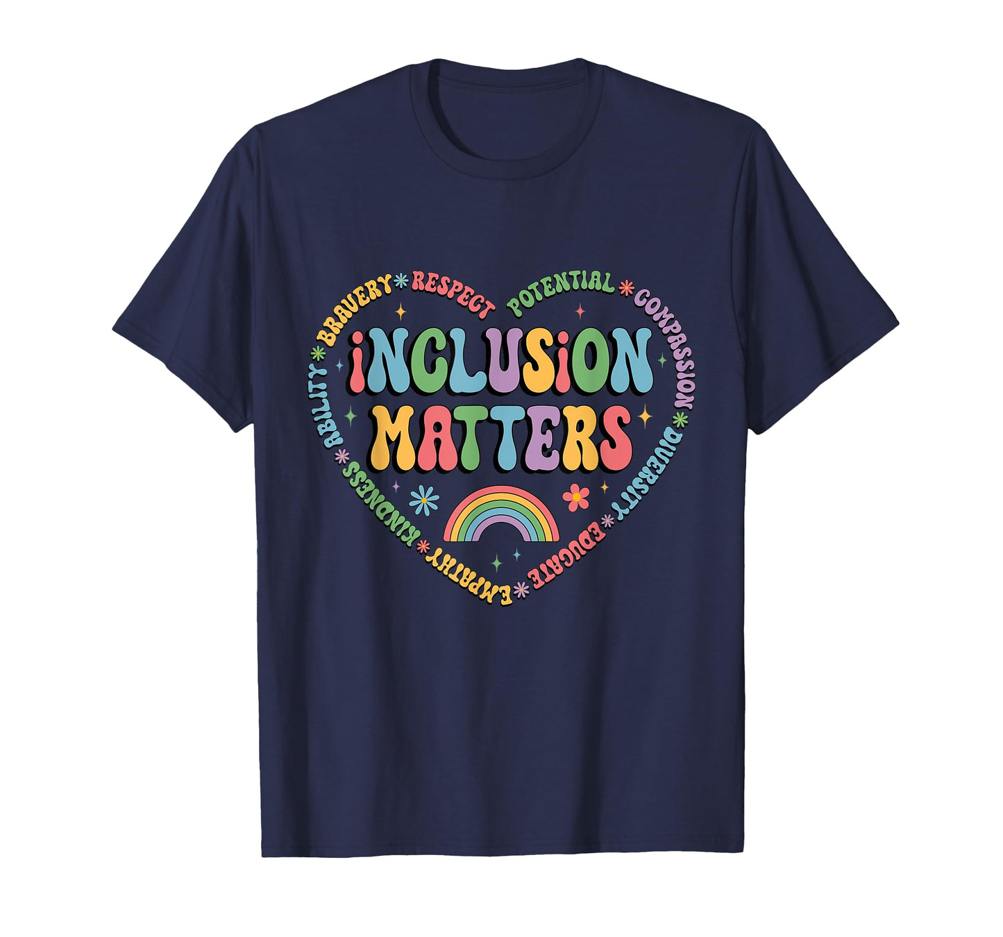 Autism Awareness Special Education Teacher Inclusion Matters T-Shirt