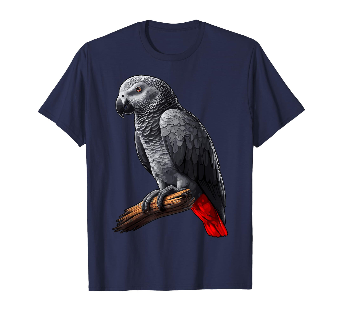 African Grey Parrot T-Shirt