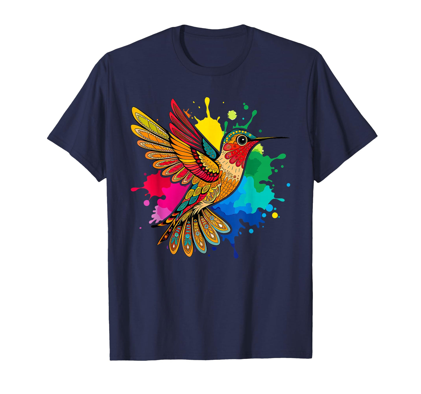Hummingbird Indian Tribal Art Indian Indigenous T-Shirt