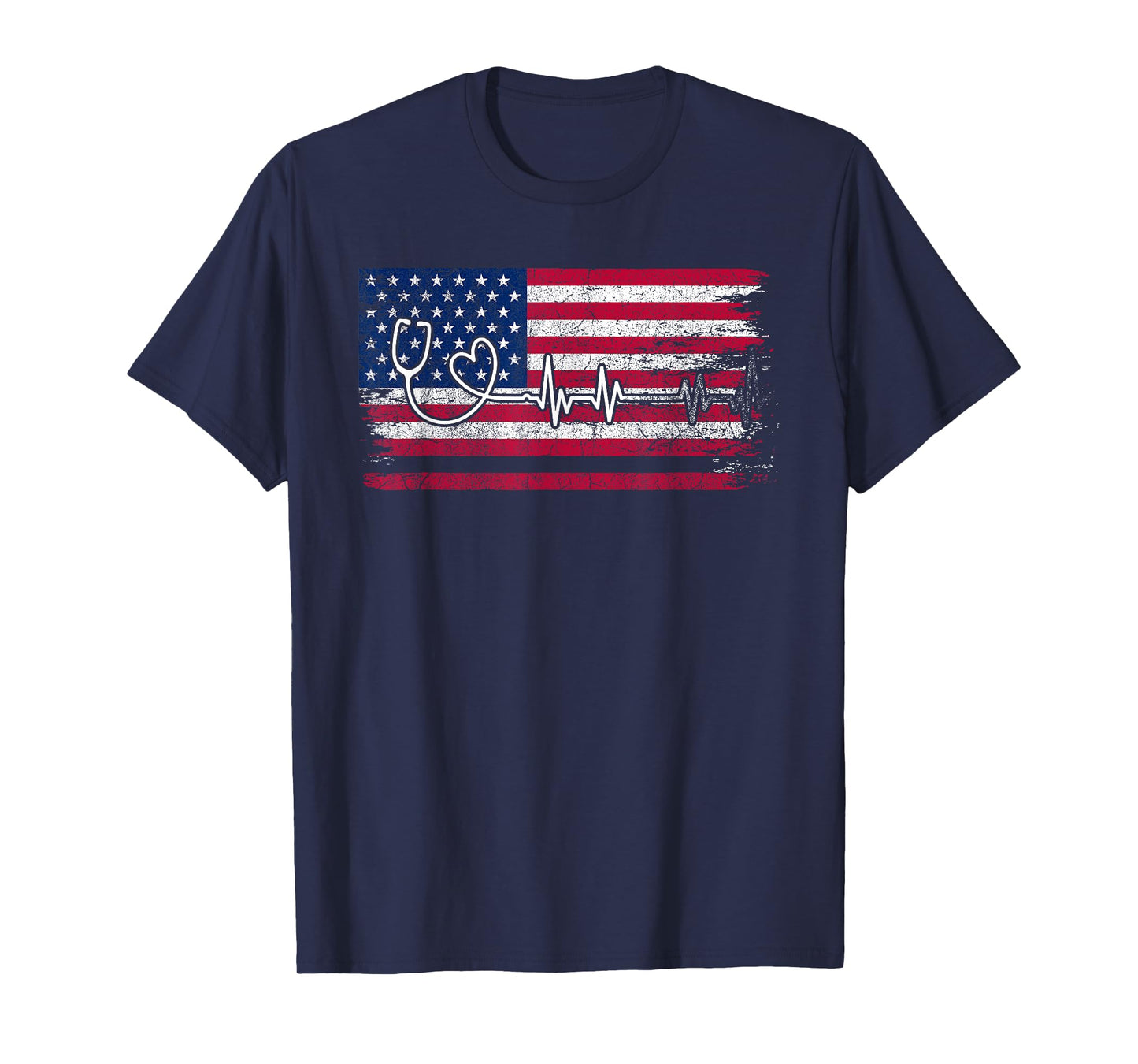 American Flag Nurse T-Shirt