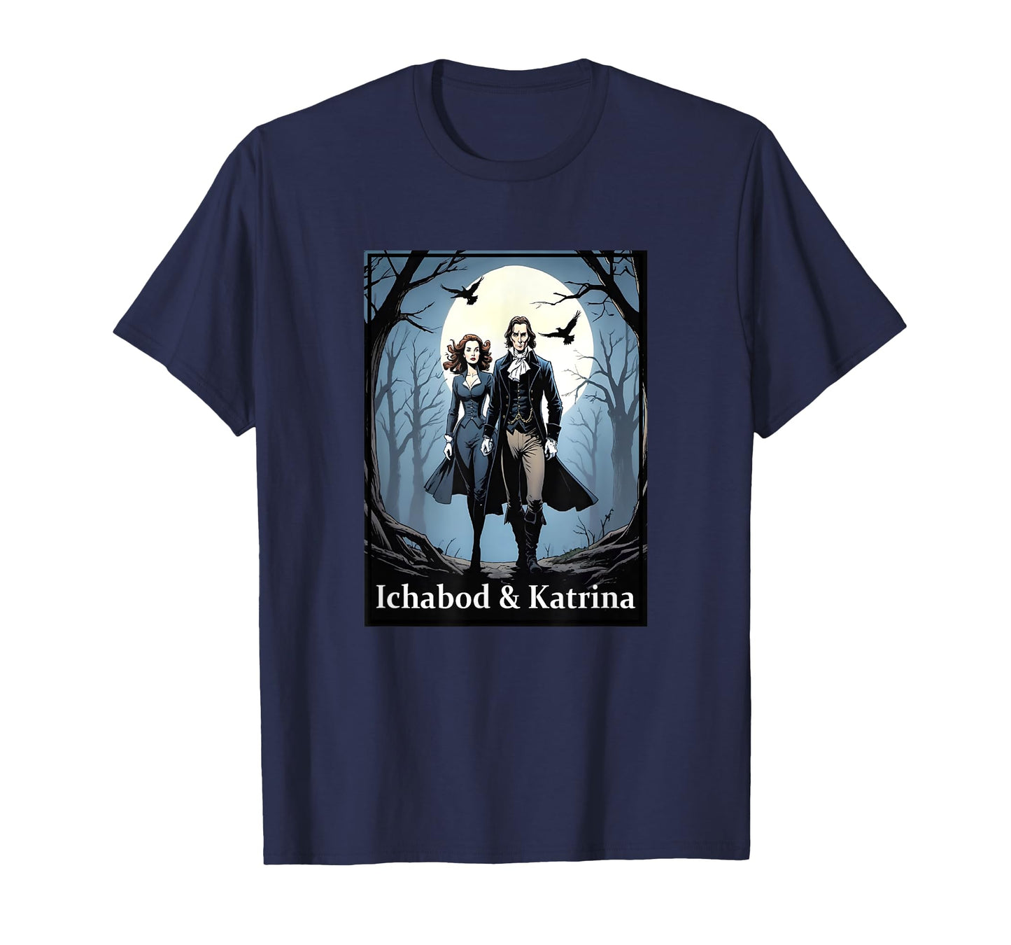 Ichabod Crane & Katrina Van Tassel of Sleepy Hollow T-Shirt