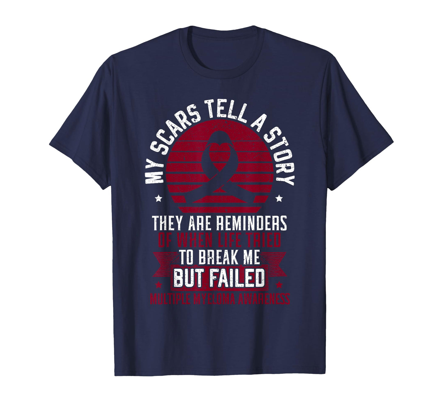 Multiple Myeloma Warrior Myeloma Cancer Awareness T-Shirt