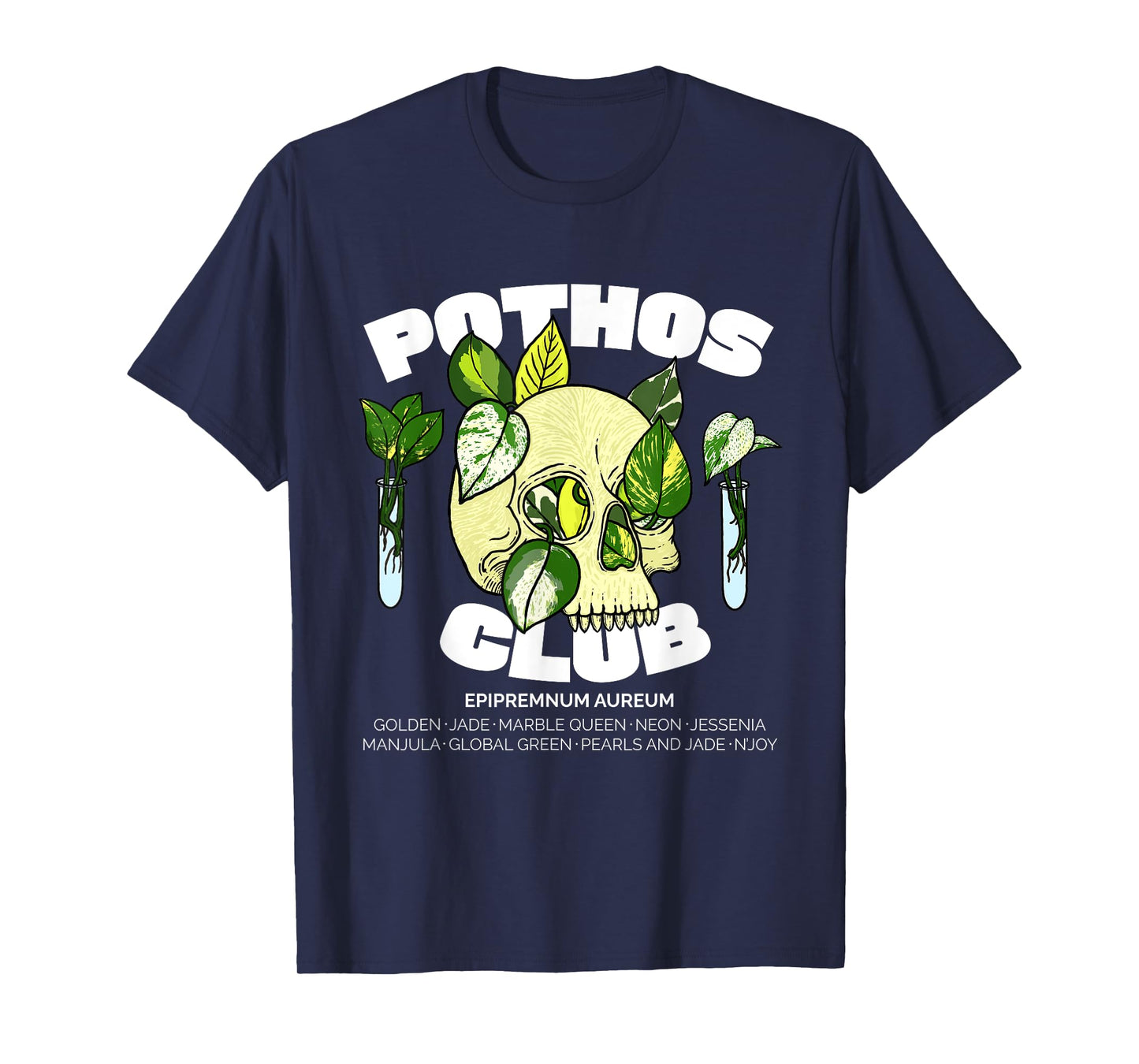 Pothos Plant Design for Houseplant Collectors & Gardeners T-Shirt