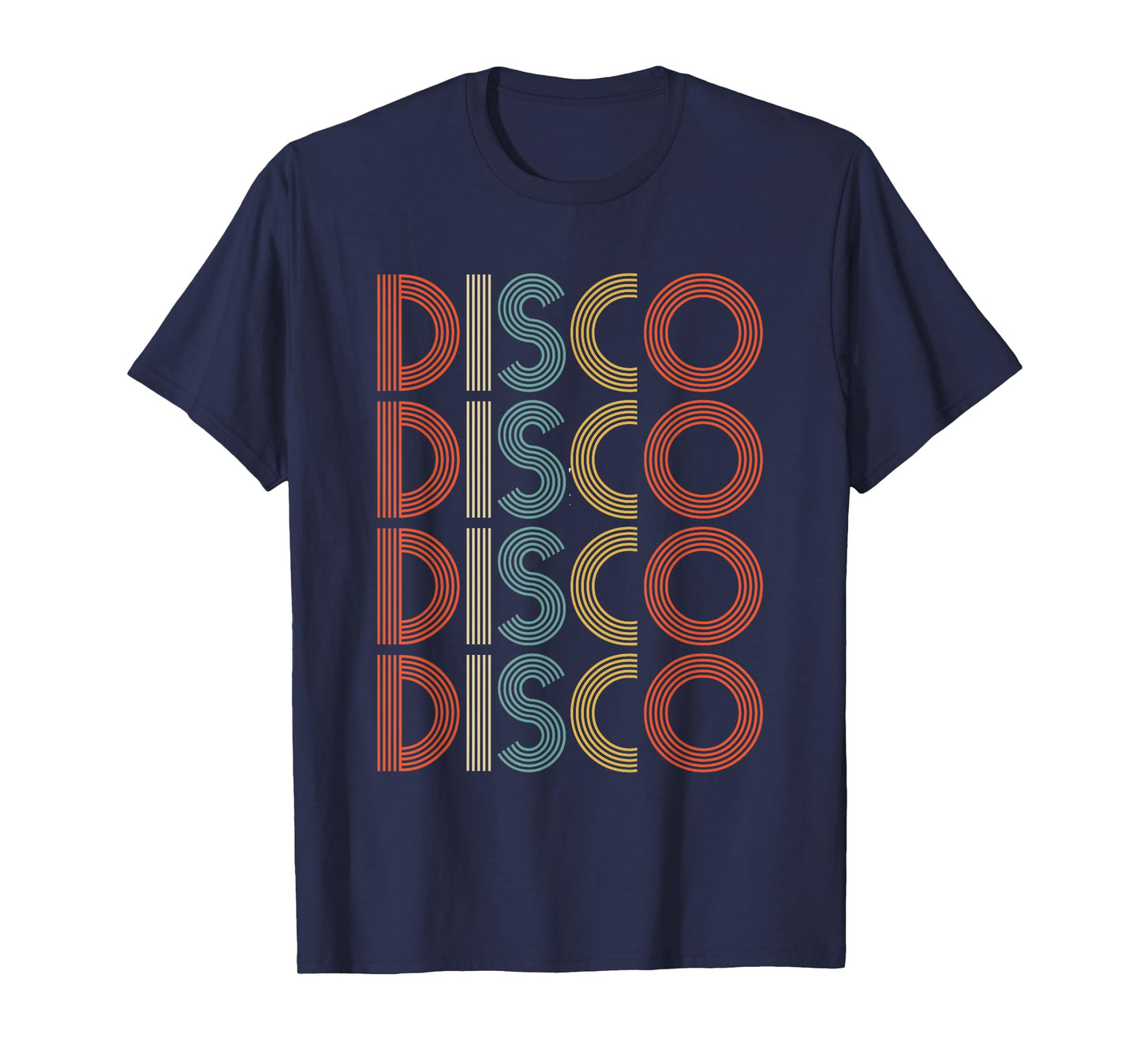 Disco Vintage Retro T-Shirt Disco Groovy Disco 70s Music Tee T-Shirt