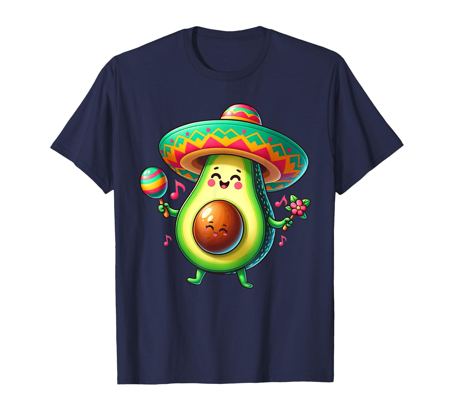 Pregnancy mom to be Avocado Pregnant Mamacado Cinco De Mayo T-Shirt