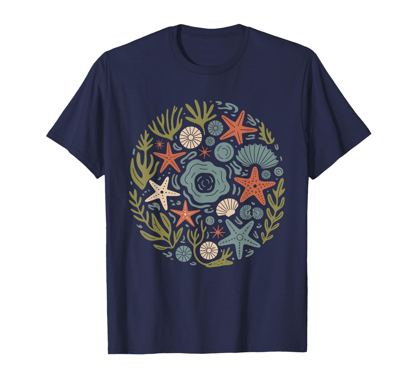Ocean Academia Coastal Scholar Marine Science Nerd Vintage T-Shirt