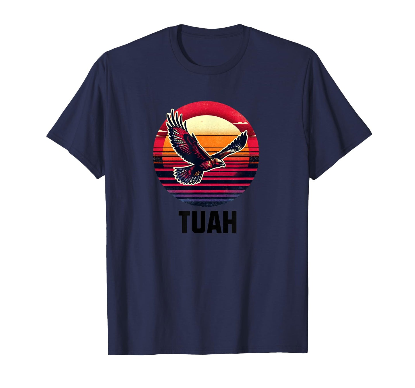 HAWK TUAH HAWK TUSH T-Shirt, Small, Grey