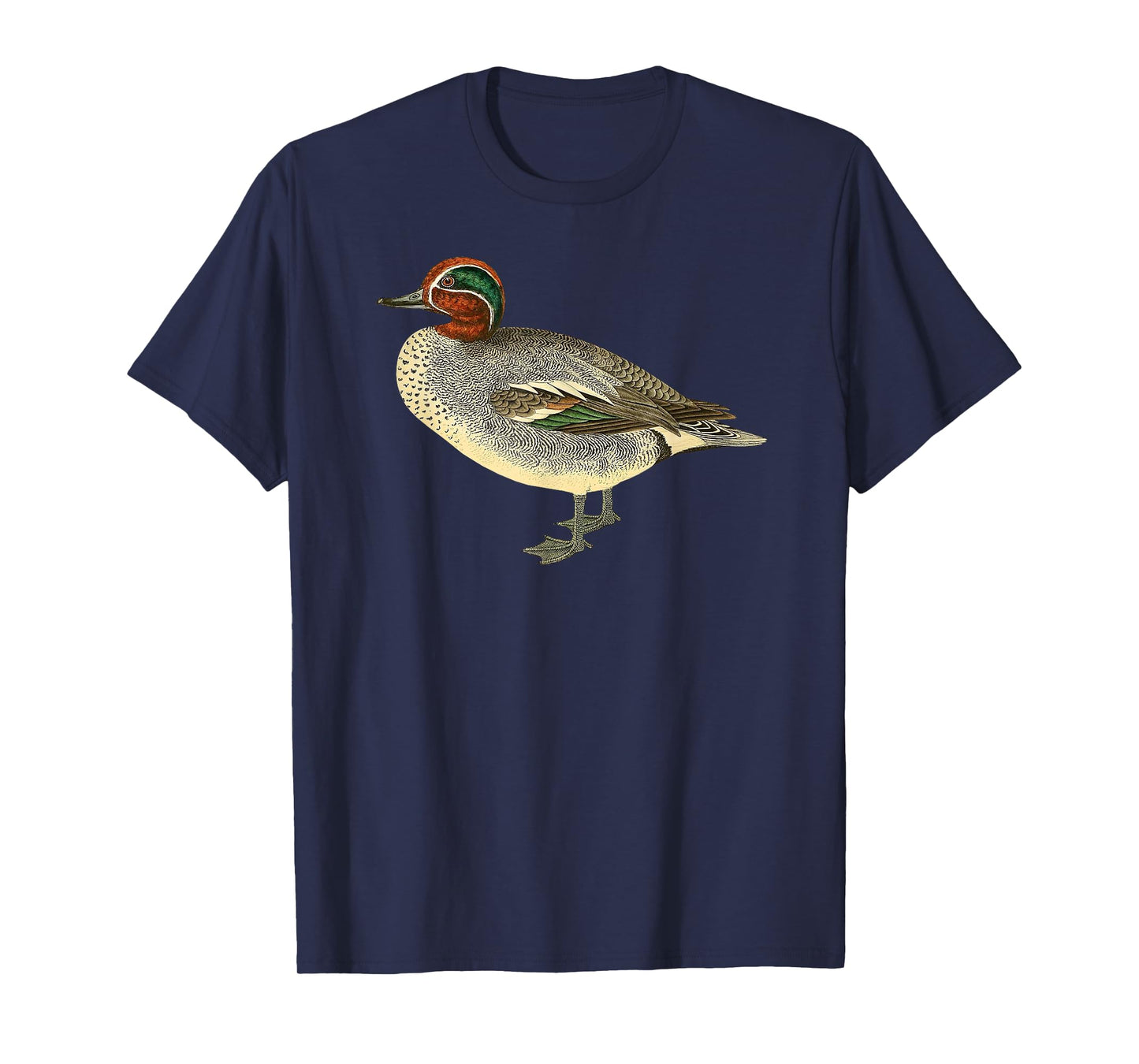 Duck T-shirt Vintage Teal Duck Graphic for Duck Lovers T-Shirt