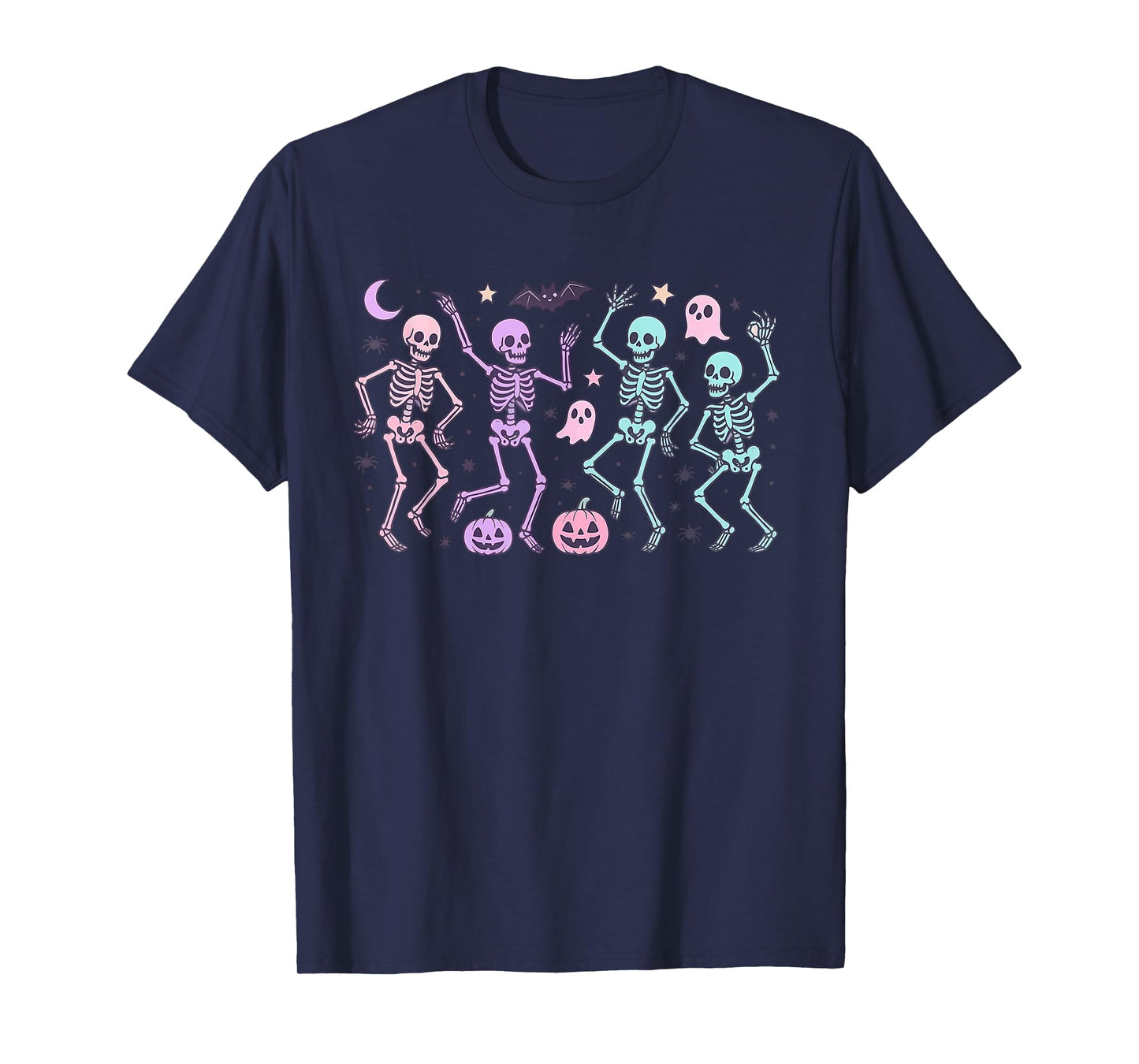 Dancing Skeletons Halloween Dance of Death Macabre Skeleton T-Shirt
