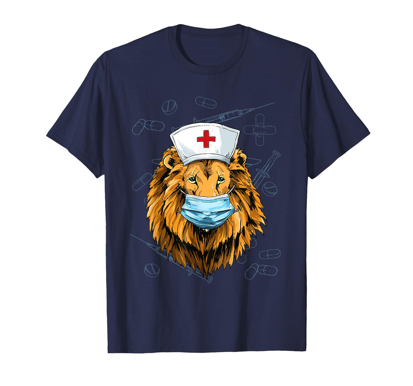 Lion Nurse Practitioner RN Nursing School Graduation T-Shirt