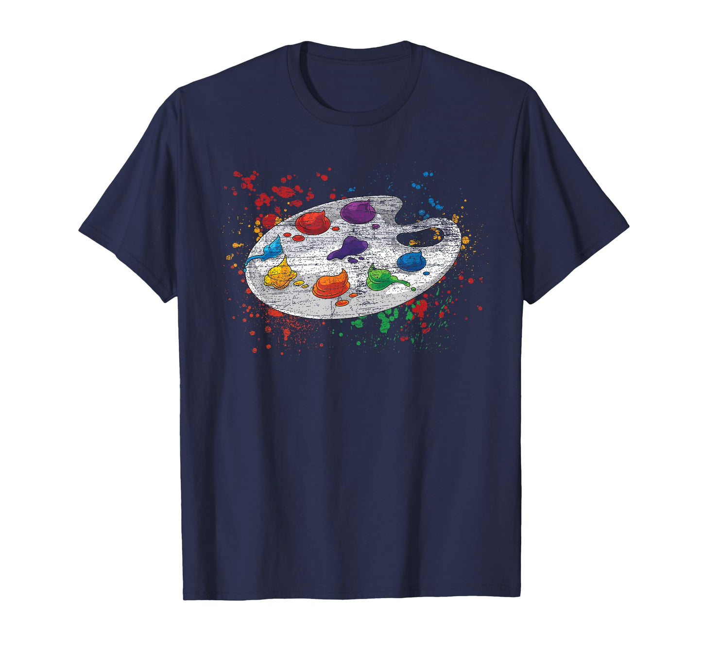 Art Painting Paint Palette Illustration Drawing Artist T-Shirt