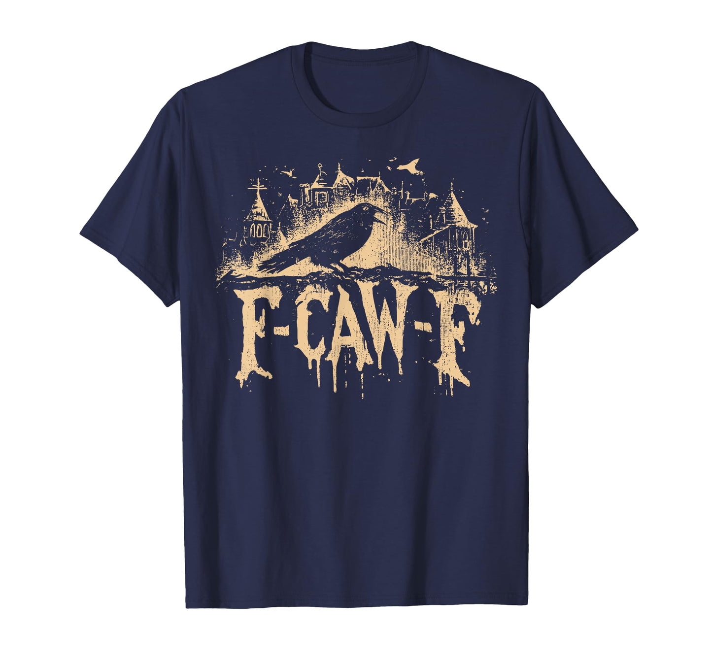F Caw F Meme Gothic T-Shirt