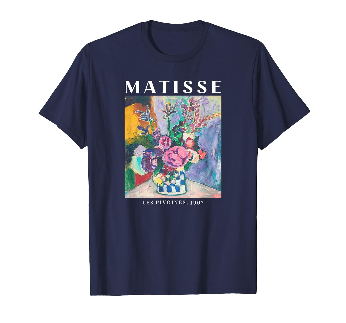 Matisse Les Pivoines 1907 Flower T-Shirt