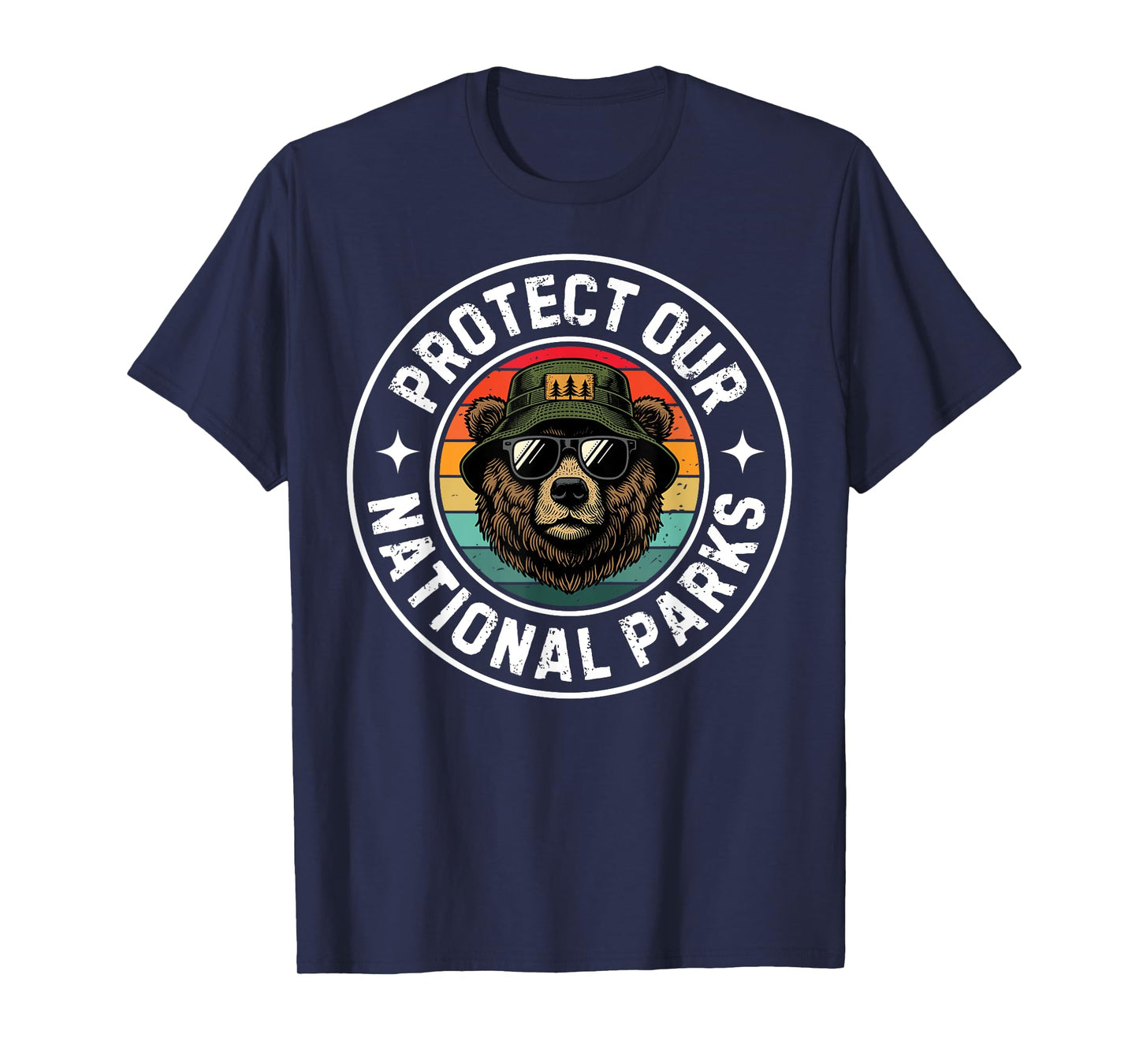 Protect Our National Parks Nature Lovers Retro Conservation T-Shirt