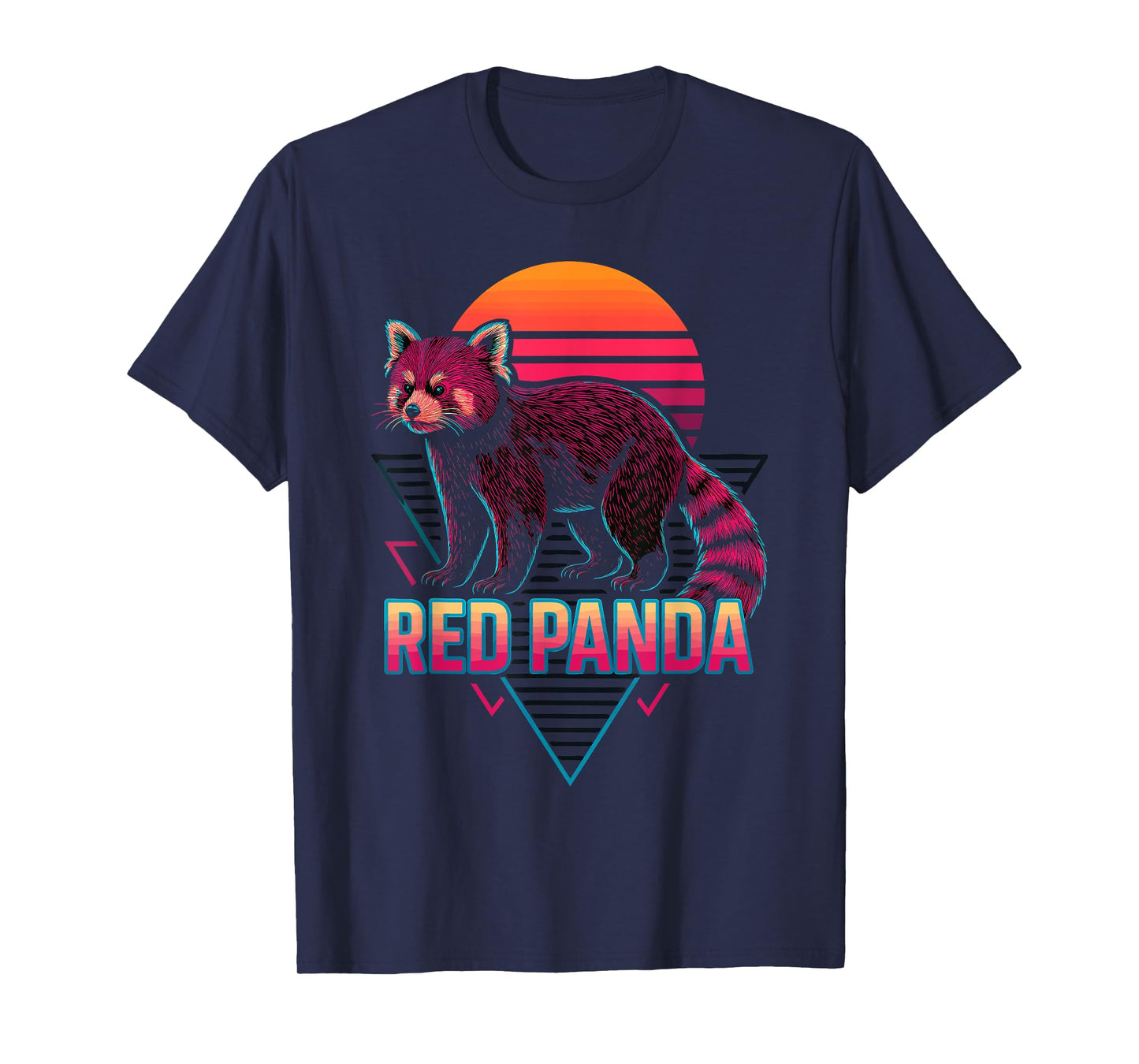 Red Panda Retro T-Shirt