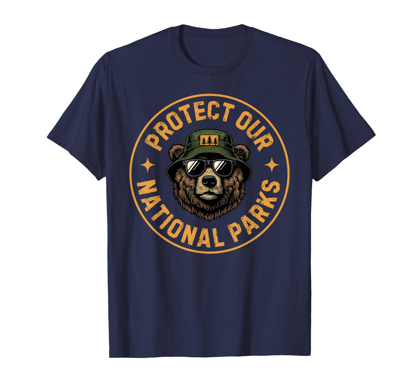 Protect Our National Parks Nature Lovers Retro Conservation T-Shirt