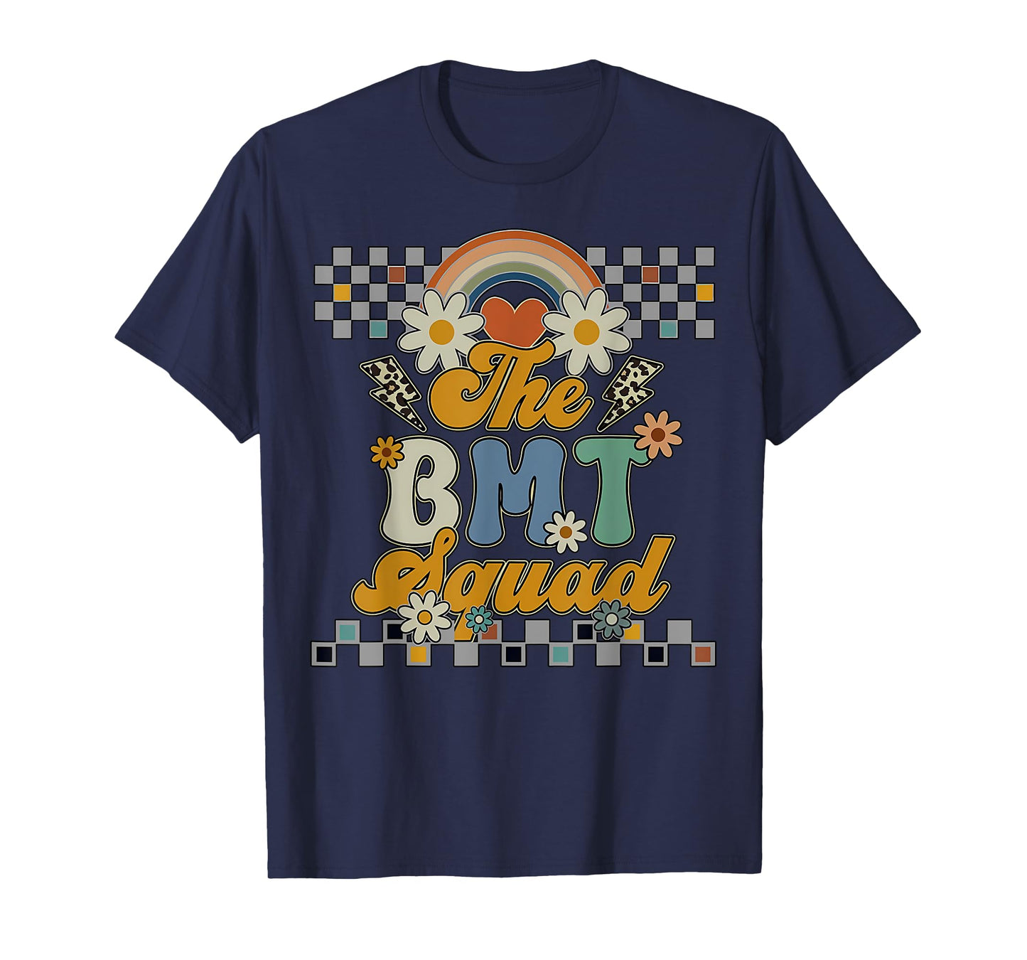 Groovy BMT Squad Bone Marrow Transplant Nurse RN Nursing T-Shirt