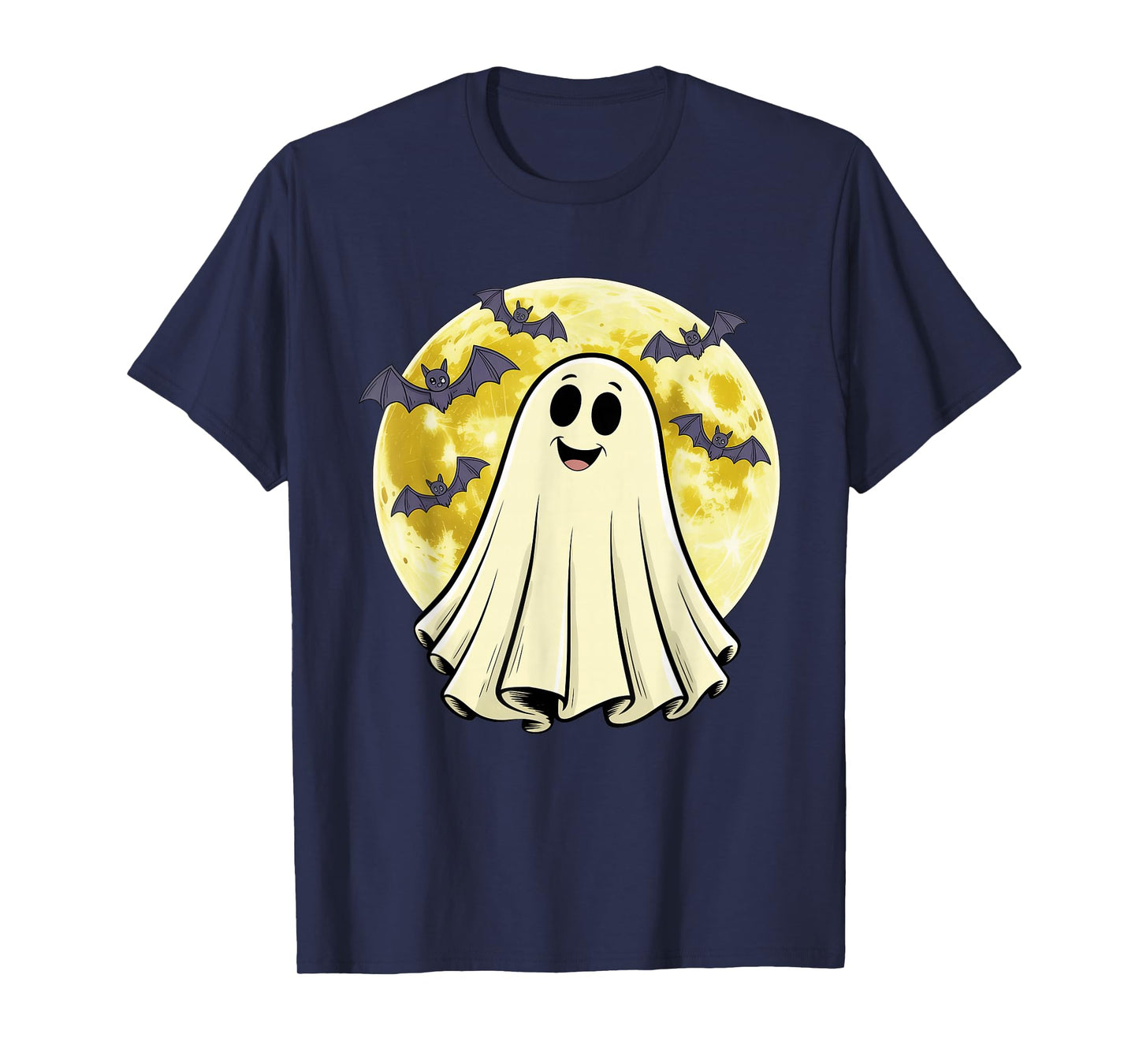 Halloween Shirts Cool Teen Boys Kids Men Halloween Boo Heart T-Shirt