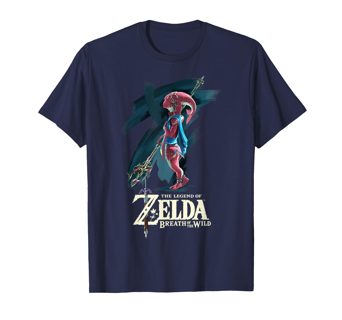 Legend of Zelda Breath of the Wild Mipha Paint Brush T-Shirt T-Shirt