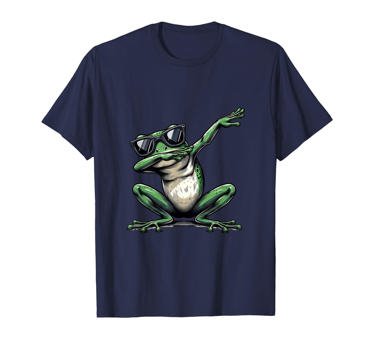 Dabbing Frog Funny Animal Dab Dance Boys Girls Kids Toddler T-Shirt