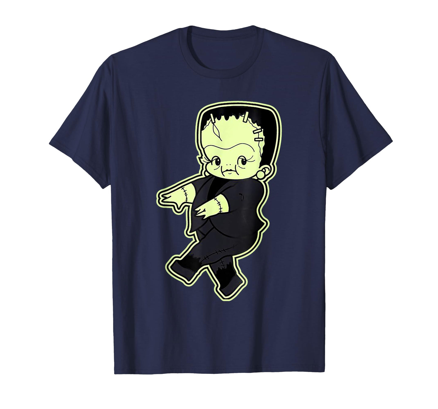 Kewpie Baby Frankenstein Monster T-Shirt