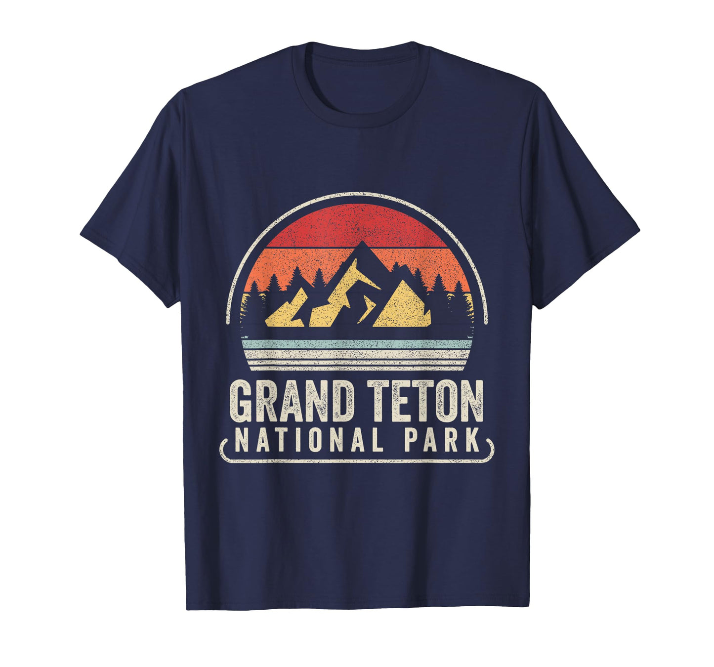 Retro Vintage Grand Teton National Park T-Shirt