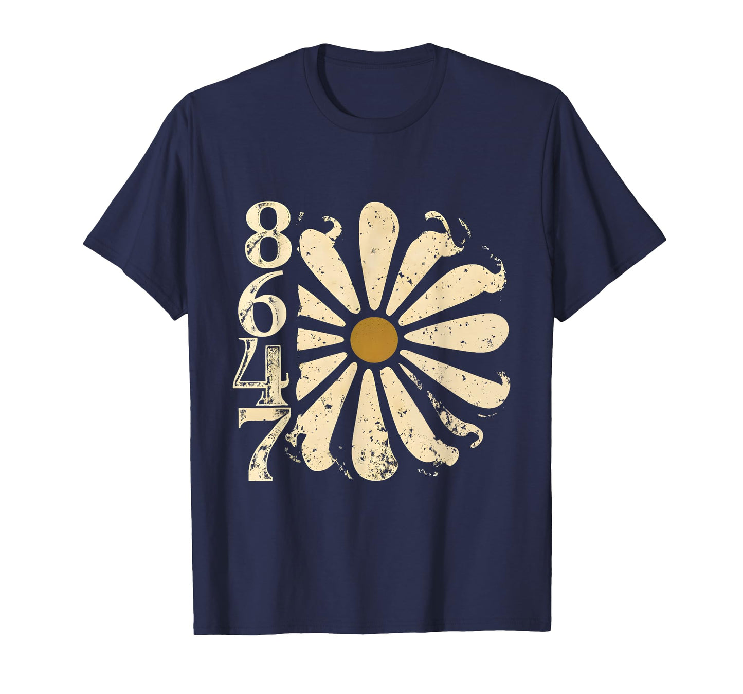 Vintage Floral 86 47 Aesthetic Wildflower Flower Costume T-Shirt