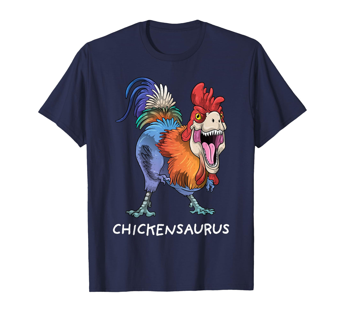 Dinosaur Chicken Shirt Chickensaurus Rex Funny Dino Rooster T-Shirt