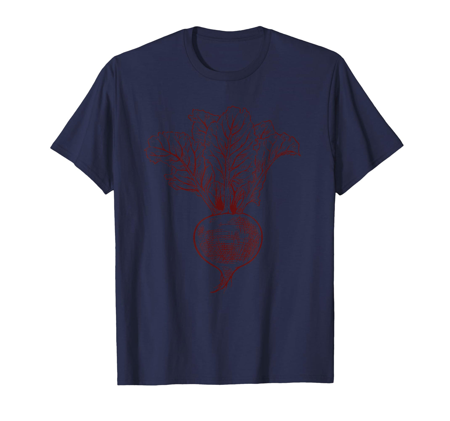 Vintage Beetroot Retro Vegetable Lovers Beetroot Vegan T-Shirt