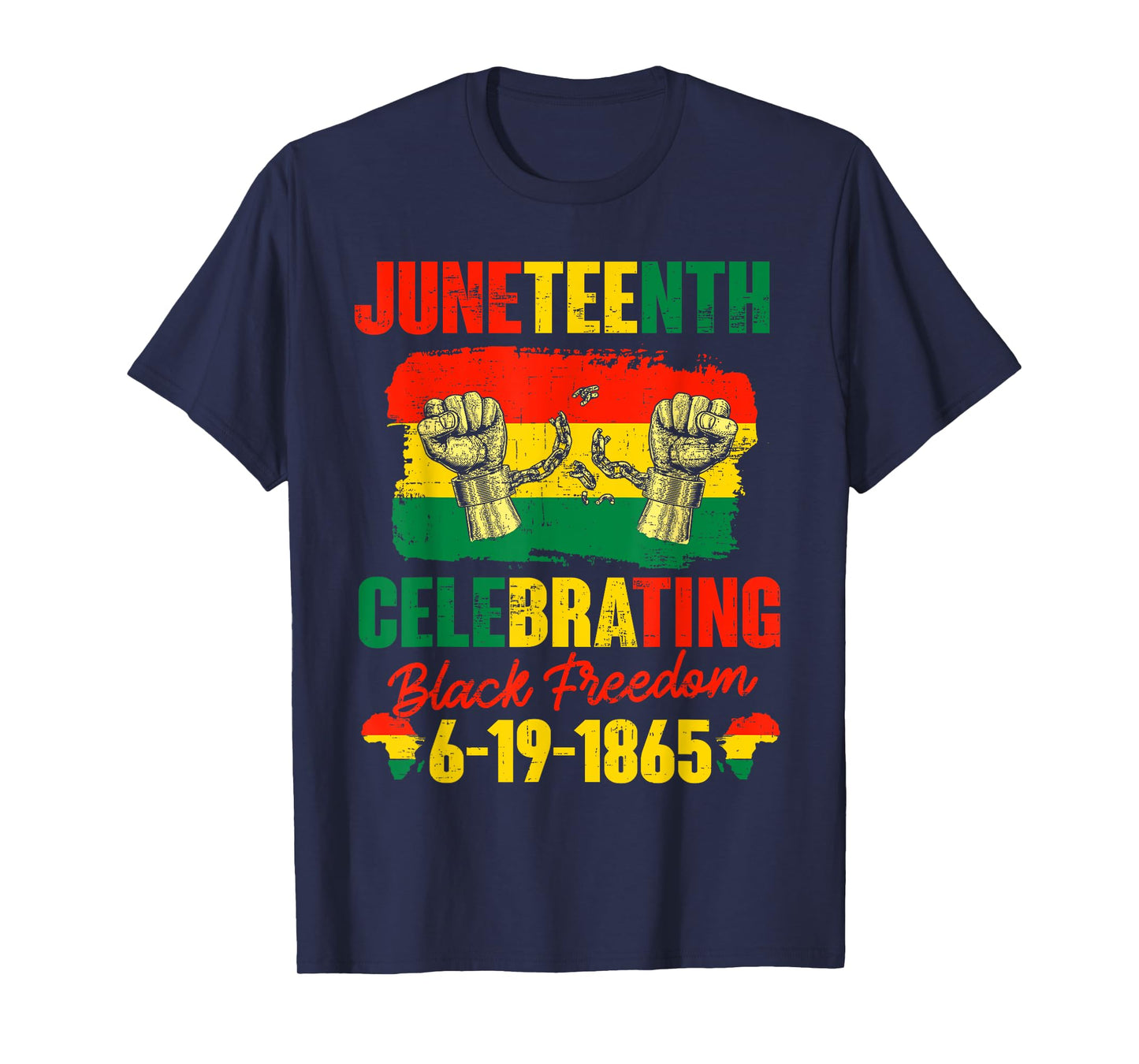 Juneteenth tshirt, Juneteenth Celebrating Black Freedom 1865 T-Shirt