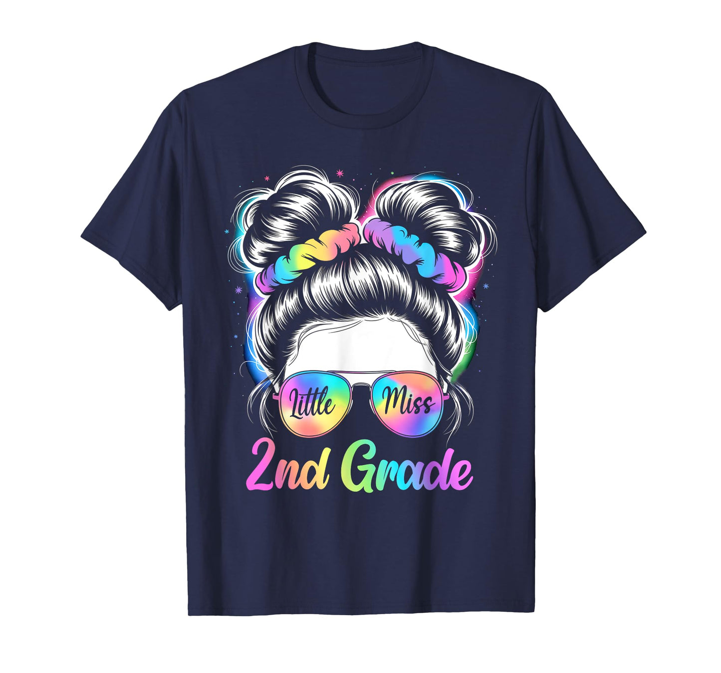 Little Miss 2nd Grade Girls Back to School Team Second Grade T-Shirt