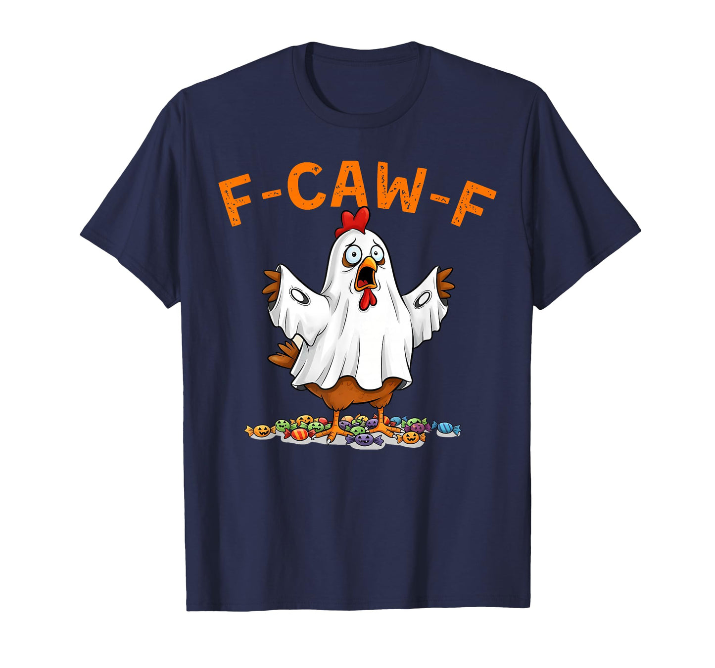 F-Caw-F Funny Chicken Humor Quote Meme T-Shirt