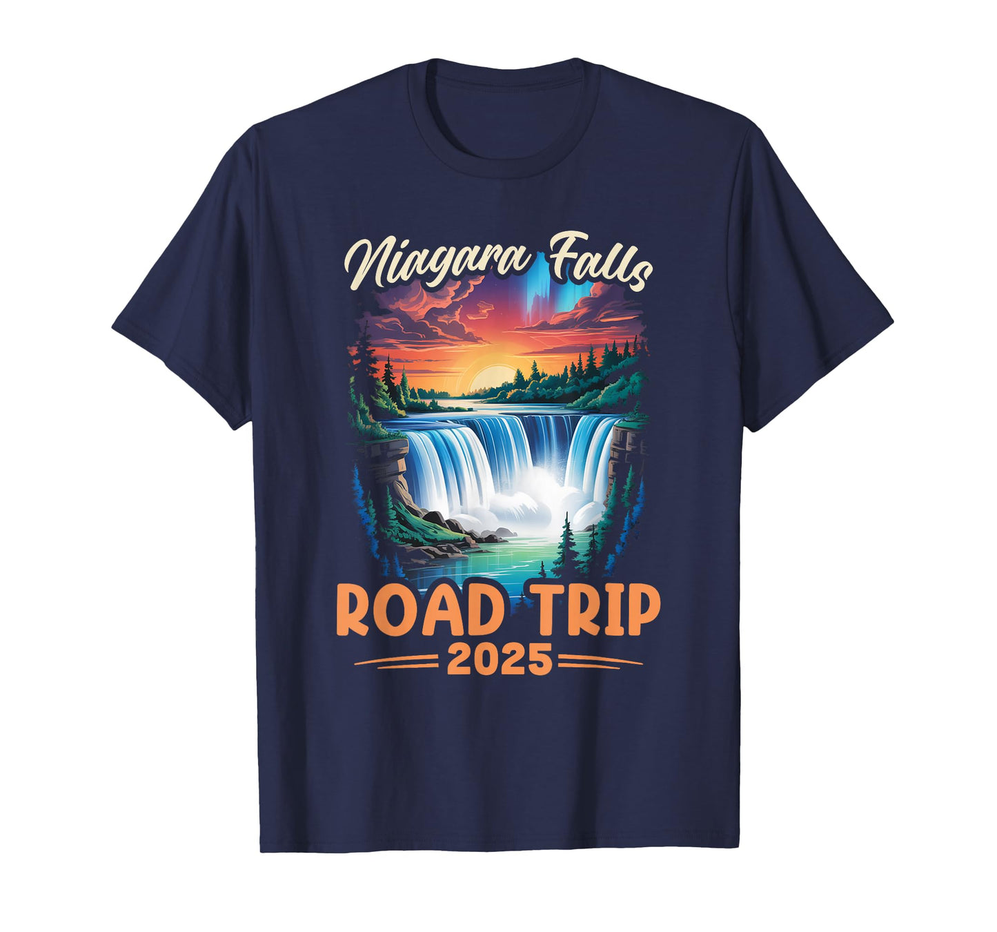 Niagara Falls Road Trip Family Vacation Trip Men Women T-Shirt