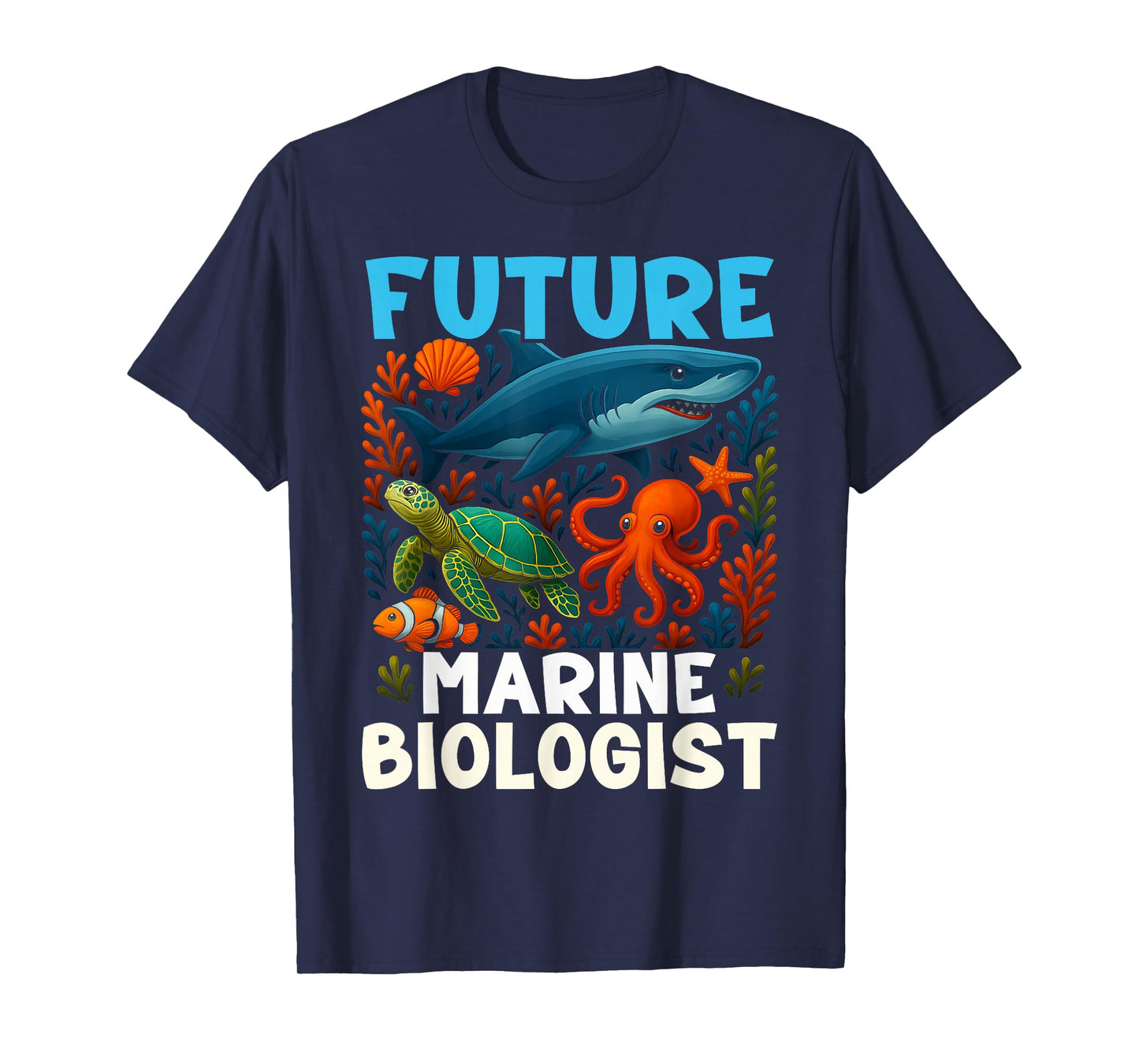 Cute Future Marine Biologist Ocean Science Student Costume T-Shirt