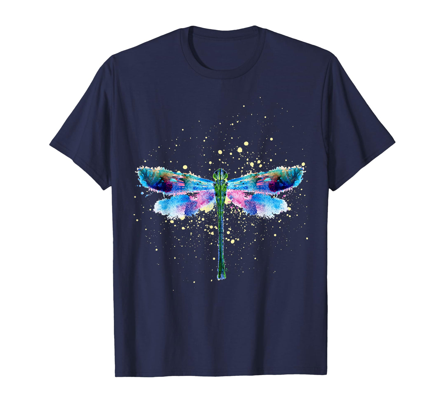 Beautiful Nature Colorful Graphic Pattern Dragonfly T-Shirt