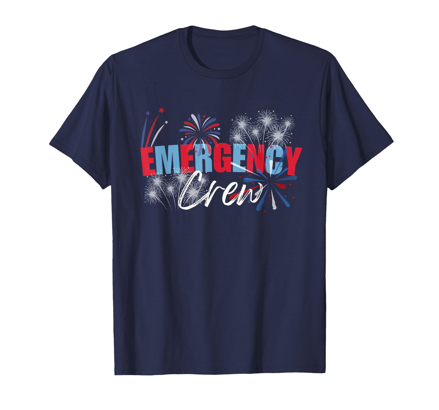Emergency Department 4th Of July Fireworks ER Nurse ER Tech T-Shirt
