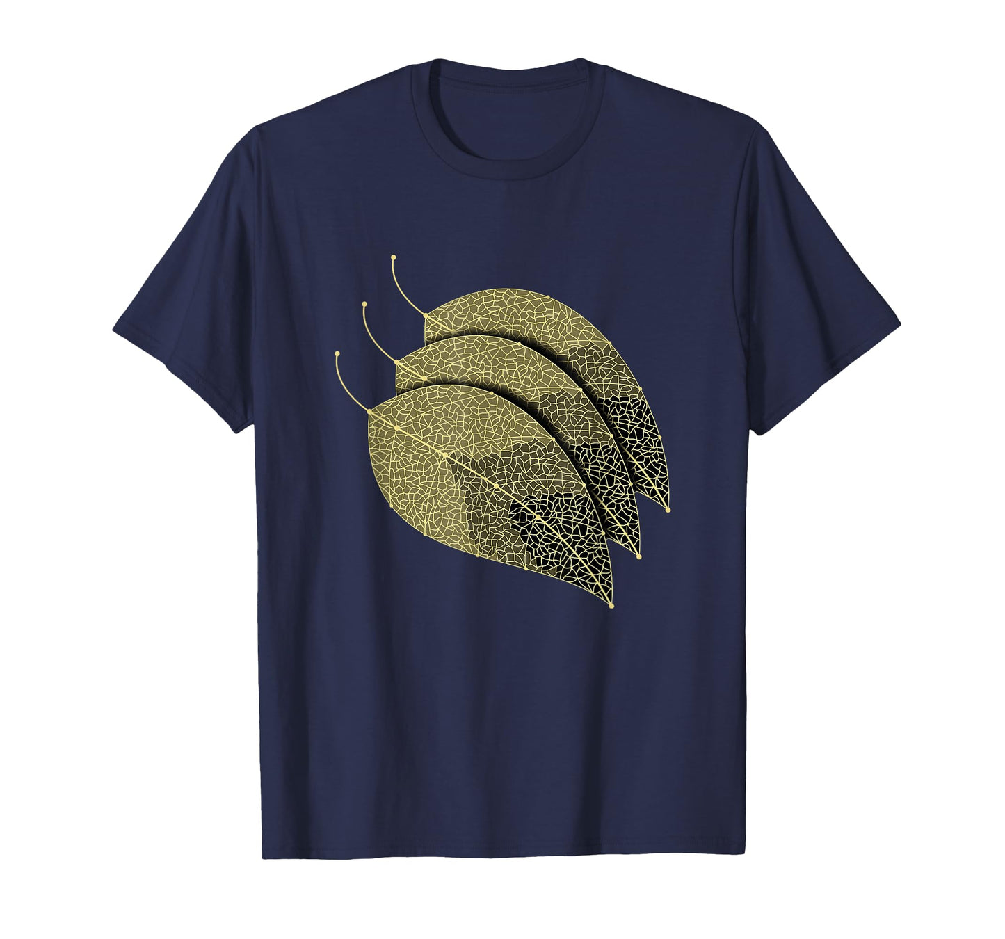 Plants Leave Pattern Botanical Art T-Shirt