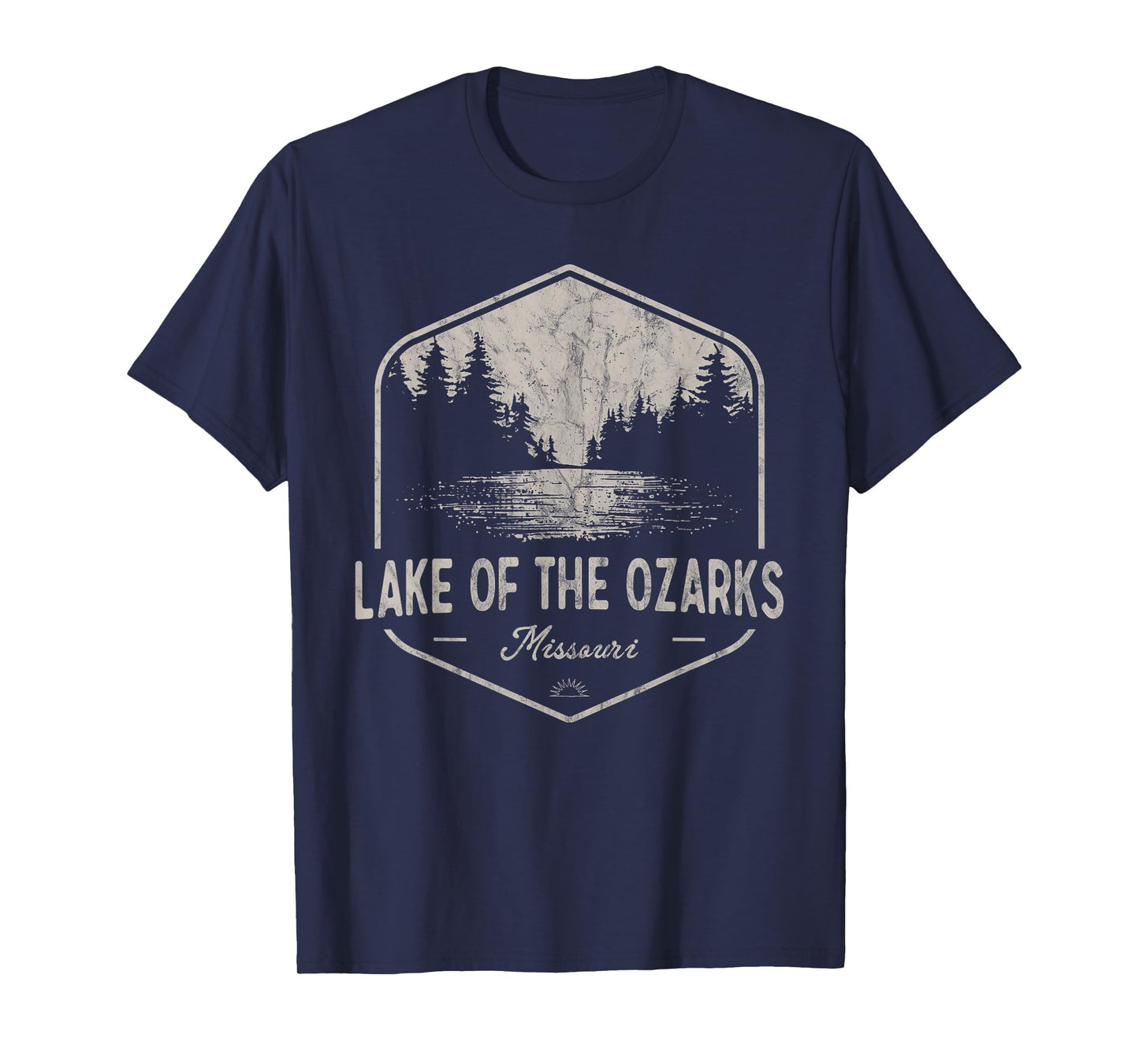 Lake of the Ozarks Missouri Outdoors Vintage T-Shirt