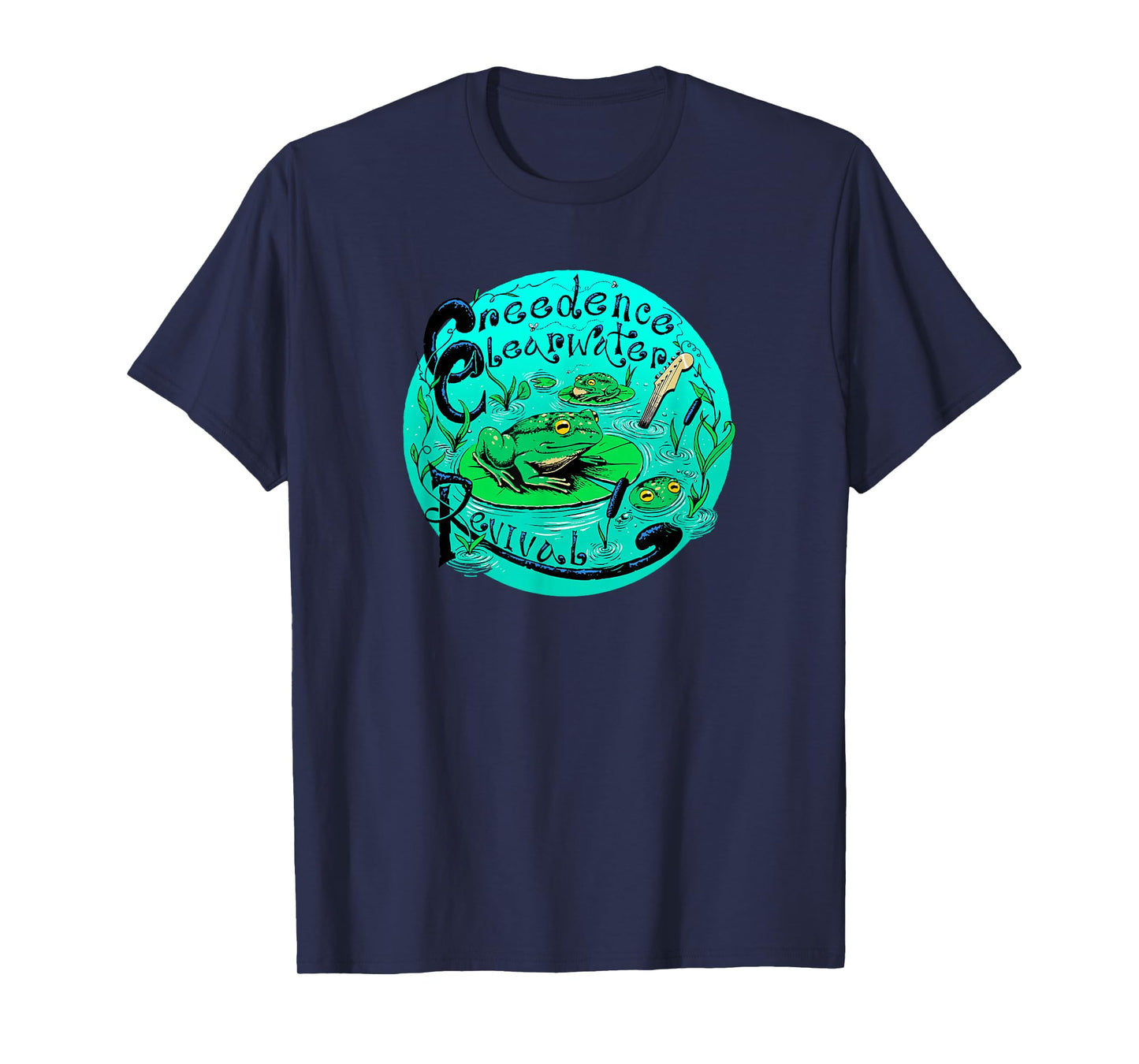 Creedence Clearwater Revival Frog & Lilypad T-Shirt