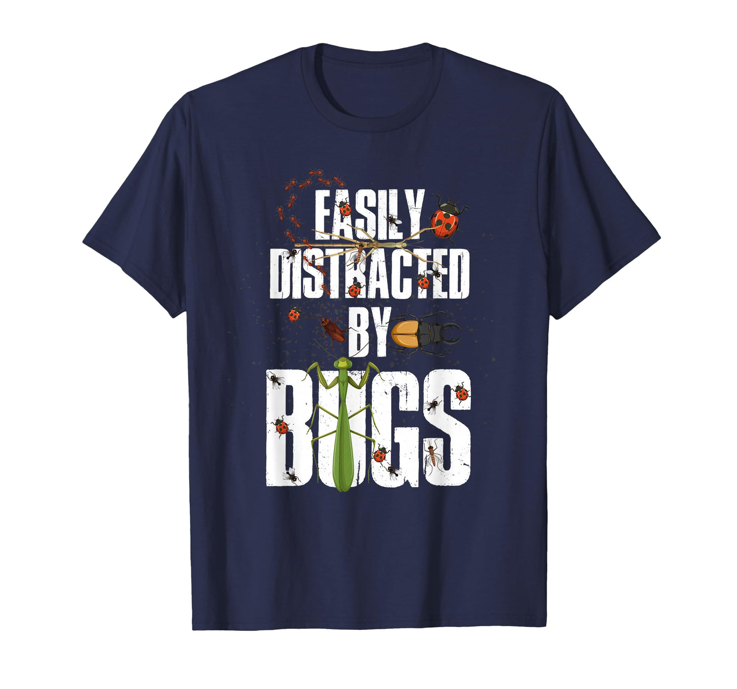 Insect Collector Entomologist Biology Funny Beetle T-Shirt