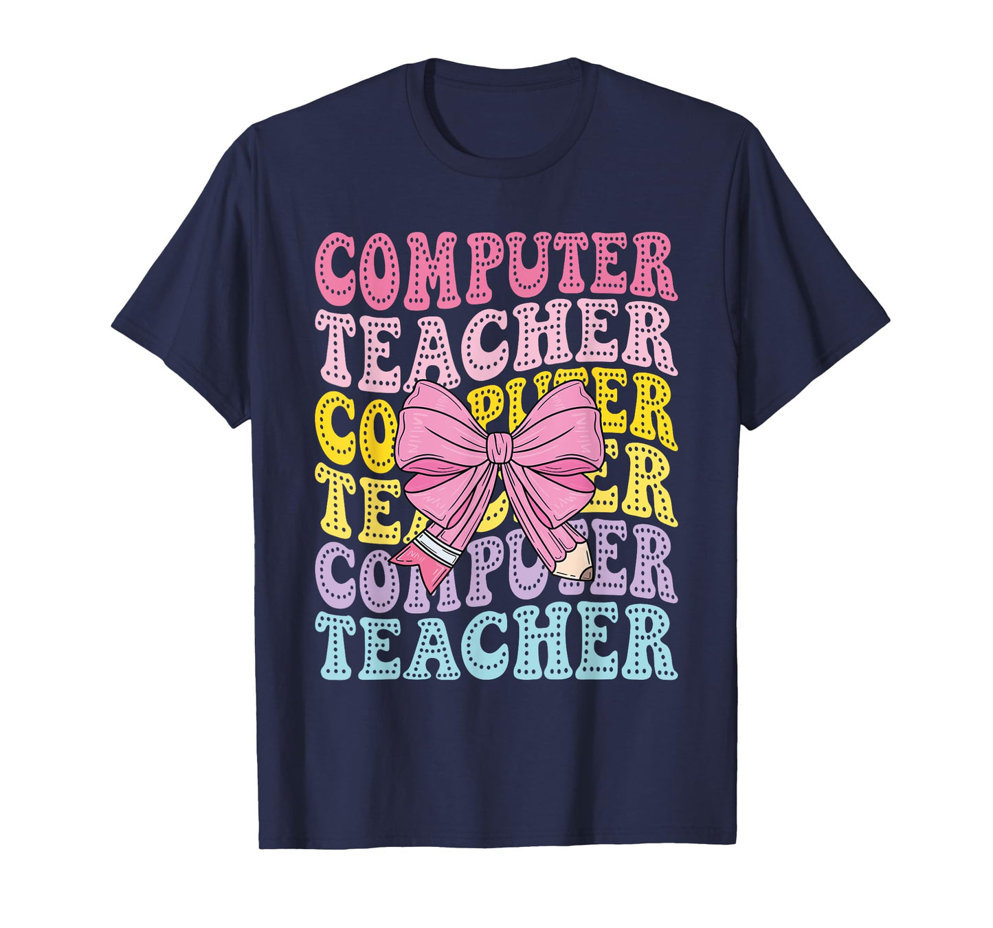 Computer Teacher Science IT Tech Technology Back To School T-Shirt