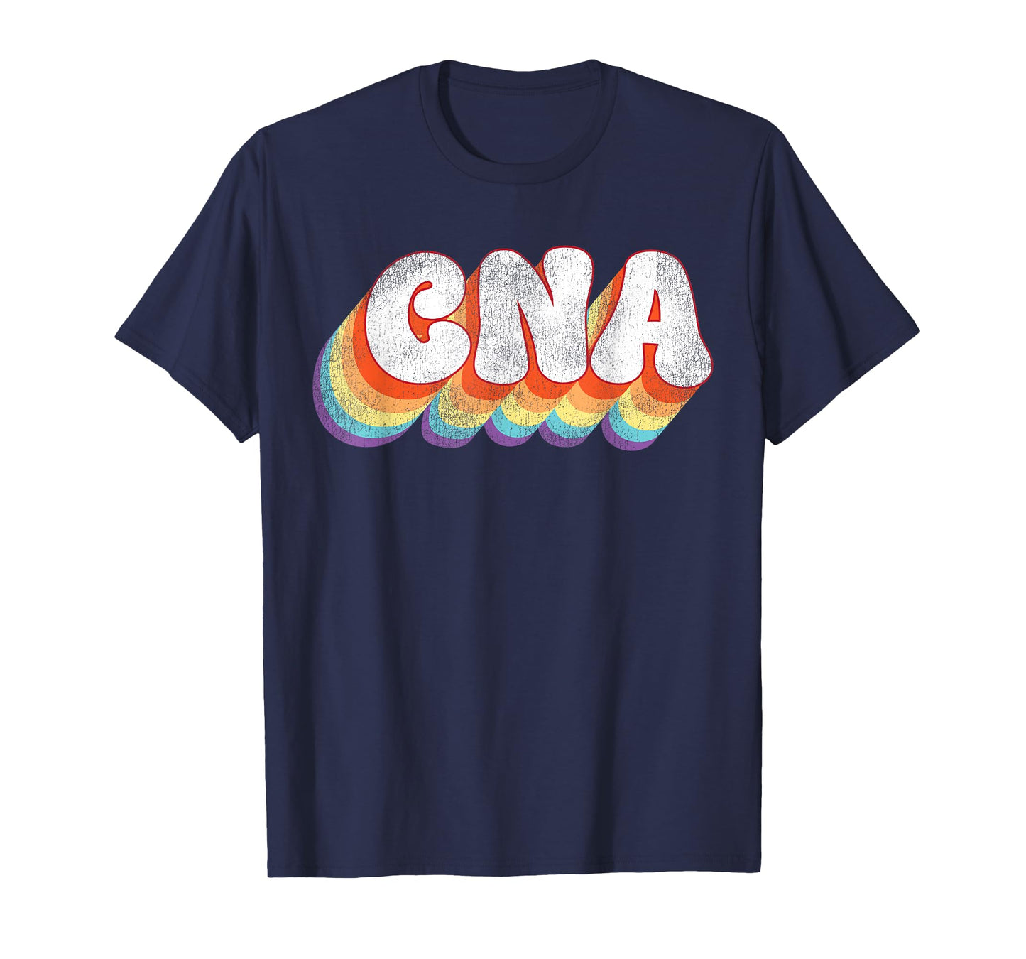 CNA Nurse Certified Nursing Assistant Retro Vintage Cna T-Shirt