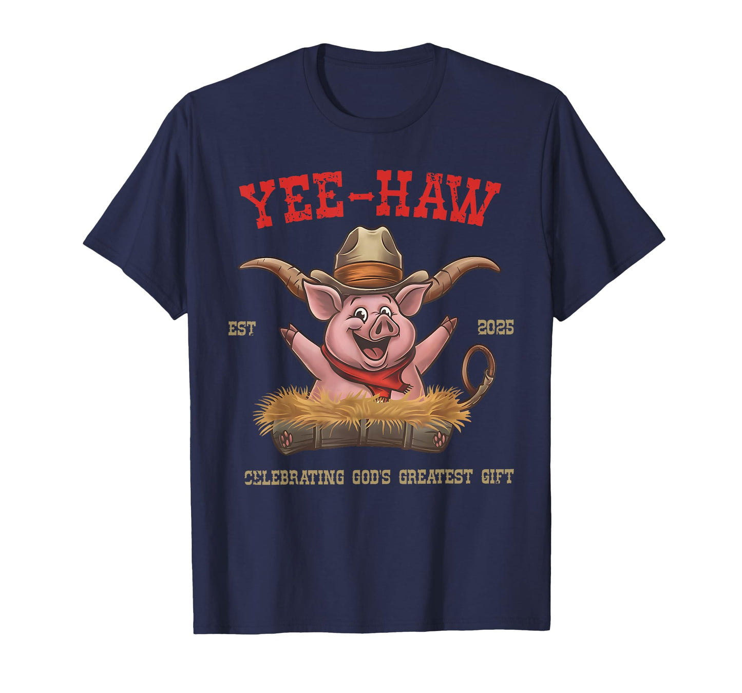 Yee Haw VBS 2025 Animal Farm Vacation Bible School T-Shirt